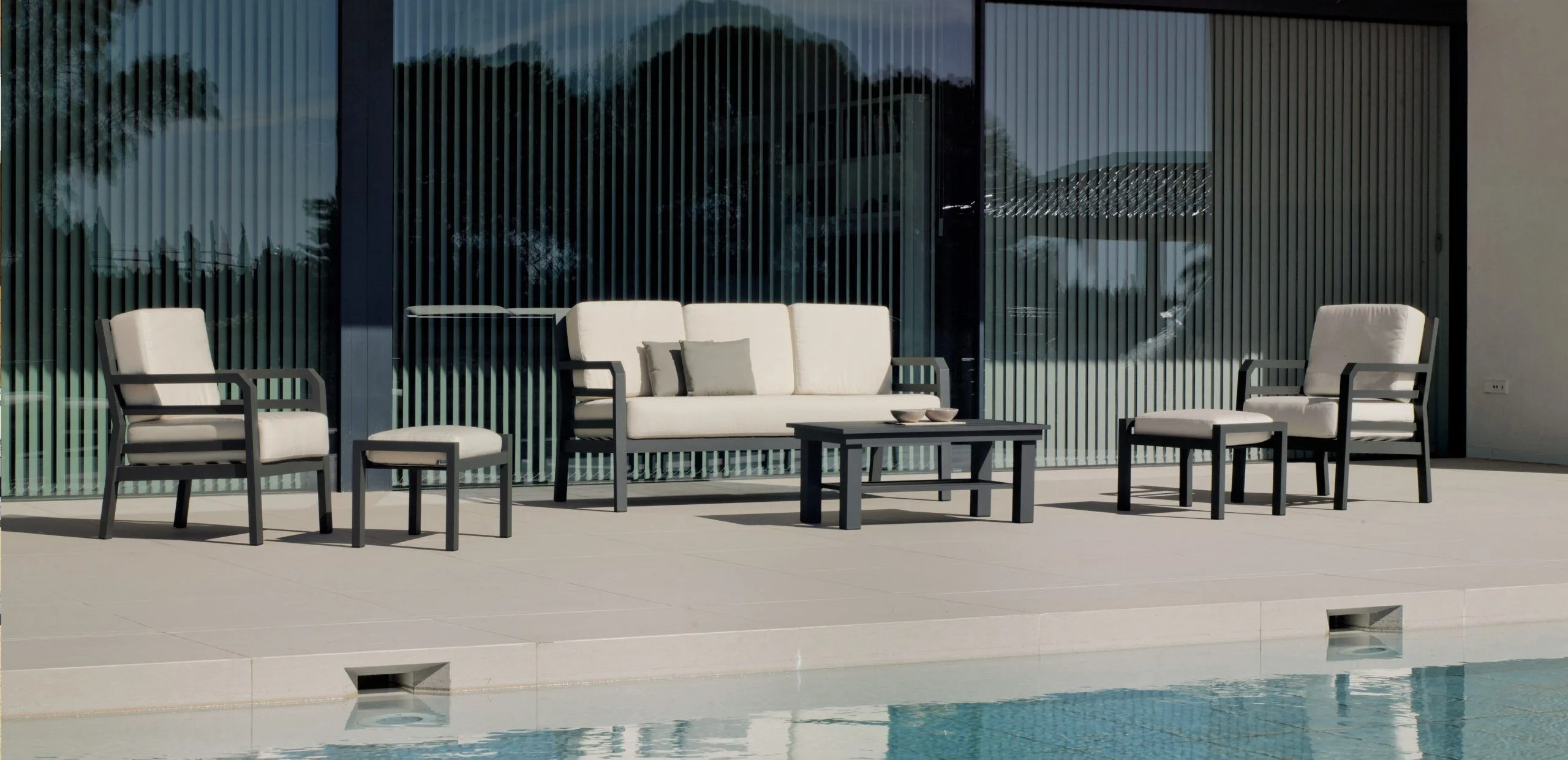 Conjunto muebles de aluminio Cam Classic XL