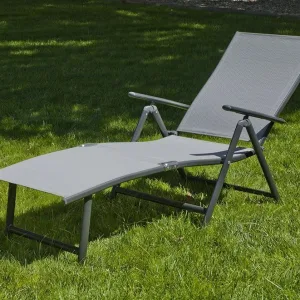 Cama aluminio plegable antracita Toronto