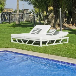 Tumbona doble para exterior: modelo Filipinas