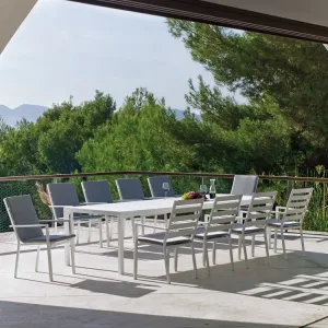 Mesa comedor aluminio Palma