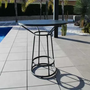 Mesa alta de aluminio Naira