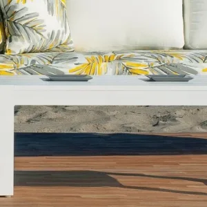 Mesa de centro fabricada en aluminio Kingston