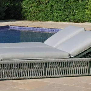 Cama de jardín gran lujo de 2 plazas