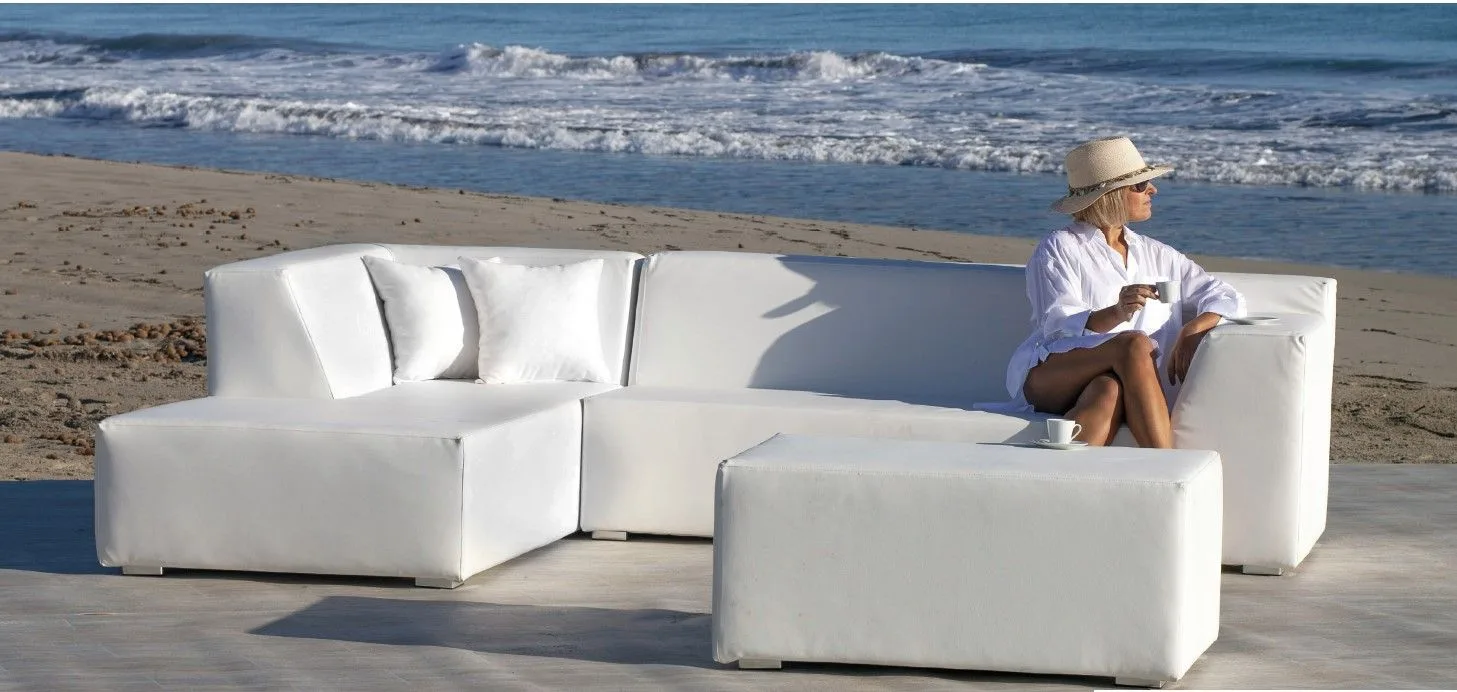 Conjunto chaiselongue para jardín Ganges