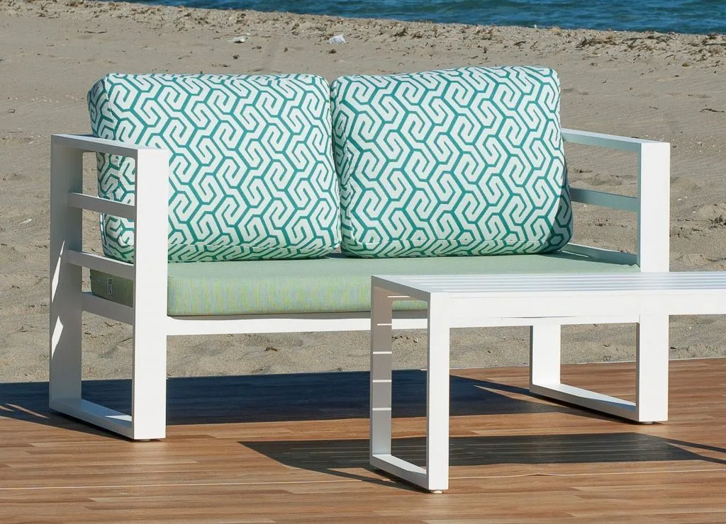 Sofá 2 plazas aluminio Bogotá 2