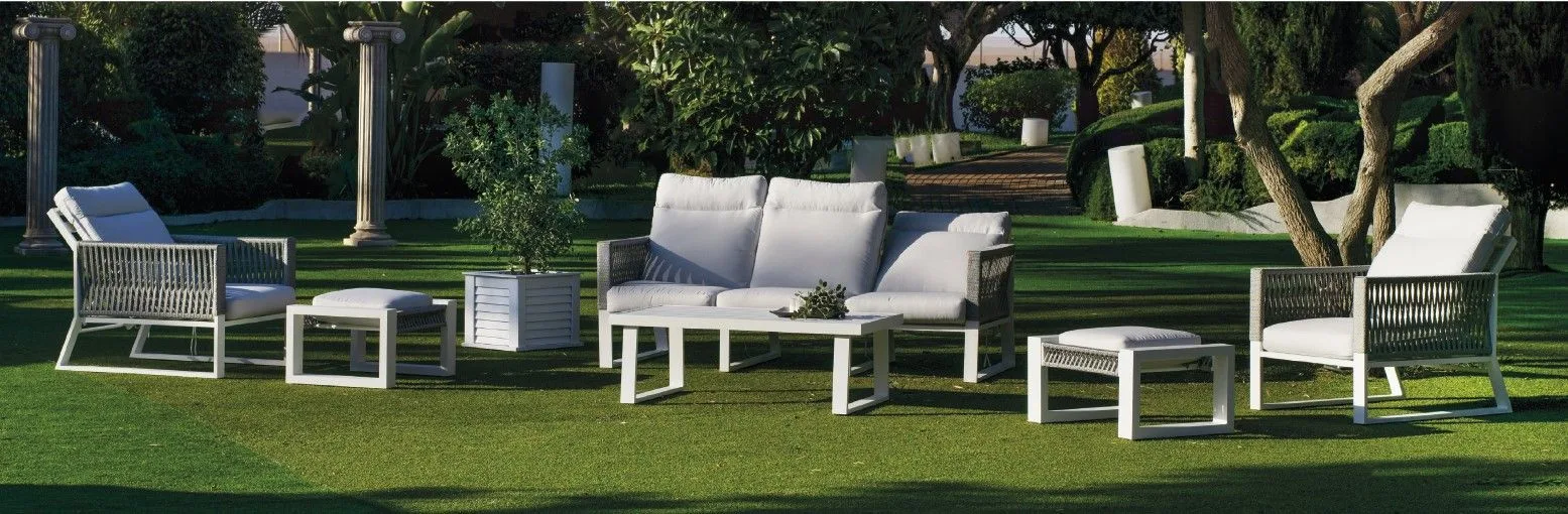 Set sofá 3 plazas reclinable cuerda Bolonia 980 CP