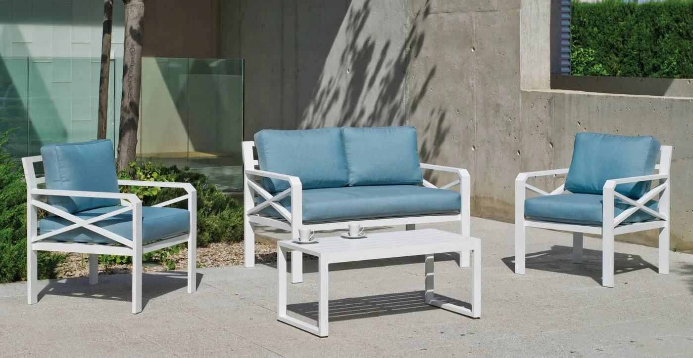 Sofá 2 plazas exterior Lausana - Imagen 2