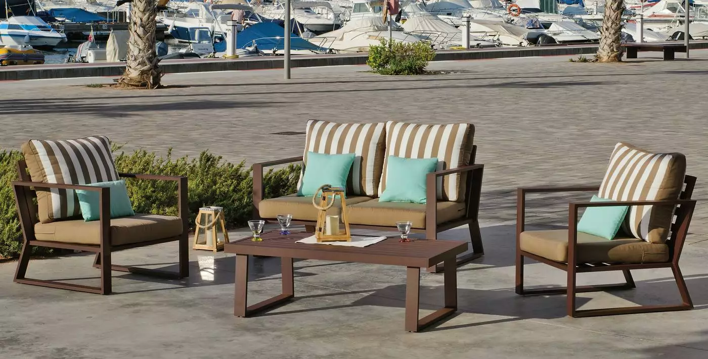 Sofá jardín 2 plazas Bolonia - Imagen 2