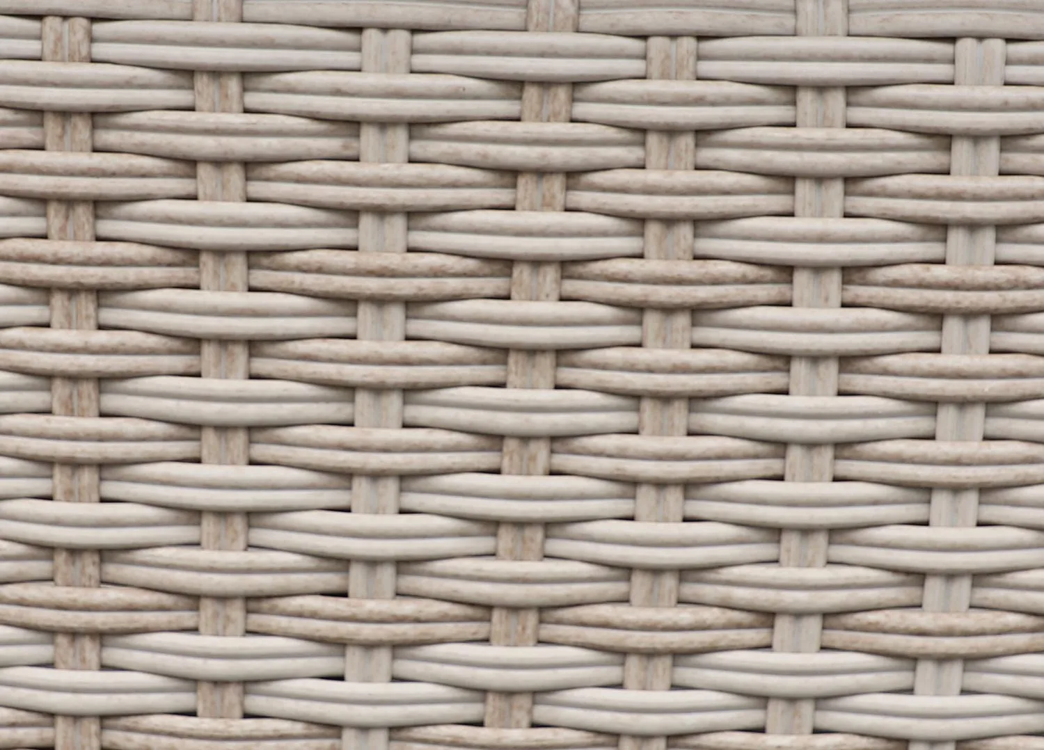 Detalle ratán sintético