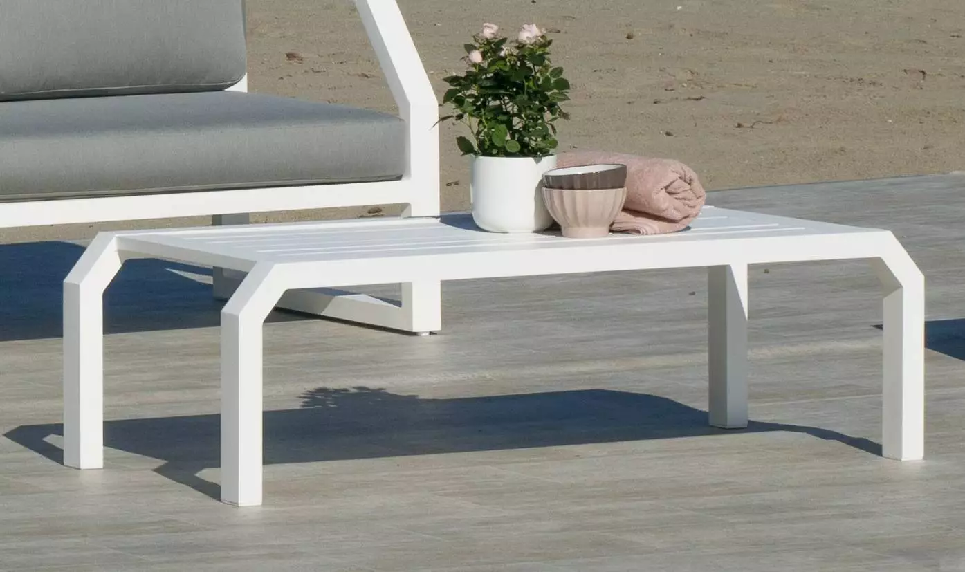 Mesa aluminio para exterior Bellagio