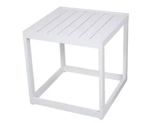 Mesita de jardín en aluminio Alelí Luxe