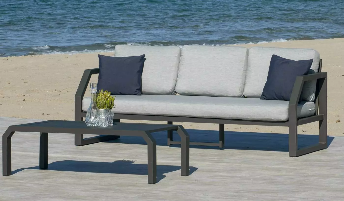 Sofás 3 plazas gran confort para exterior Bellagio