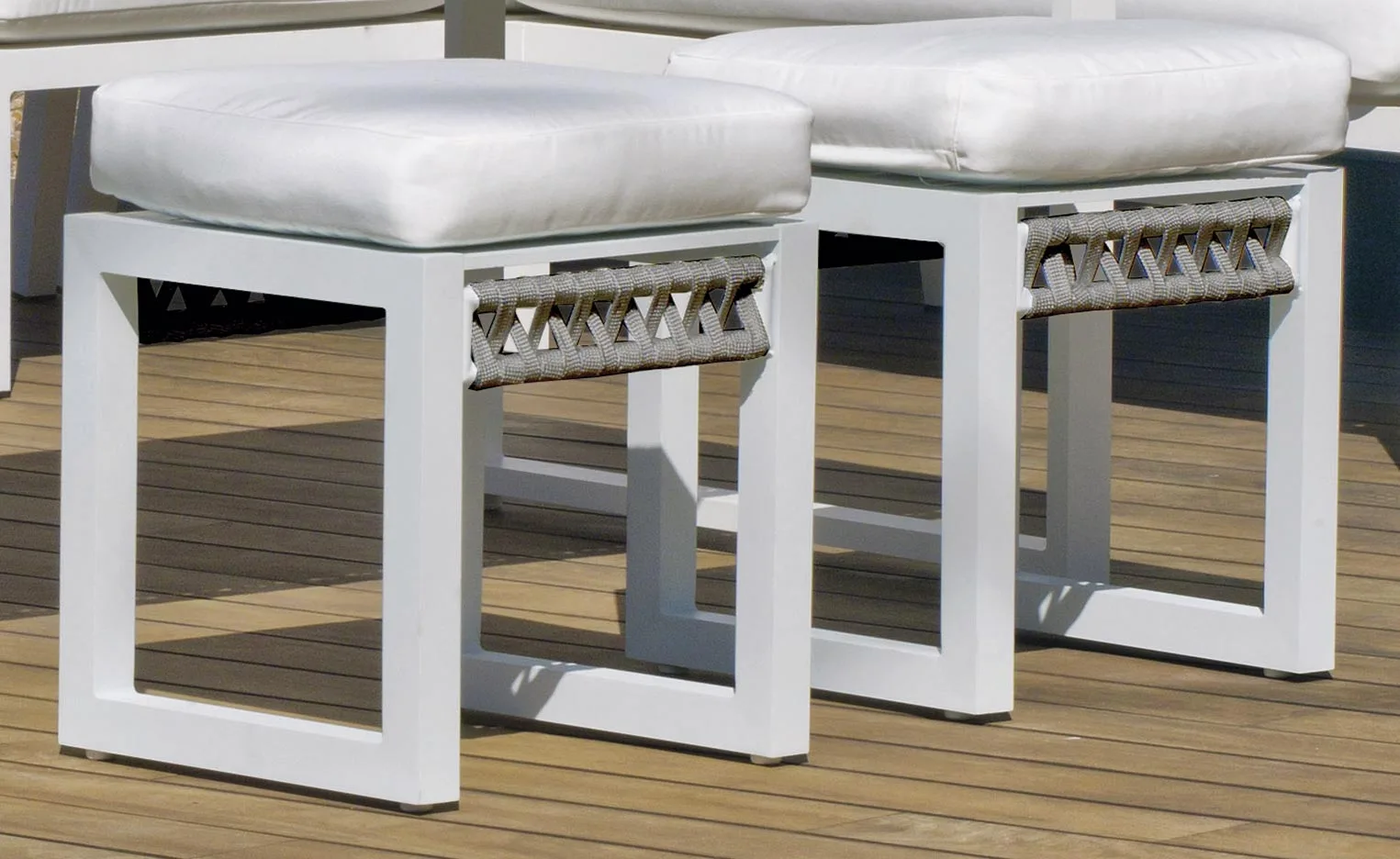 Taburete cuerda trenzada Havana