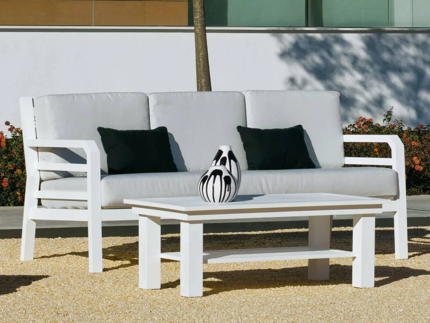 Sofá 3 plazas para exterior gran confort Camelia