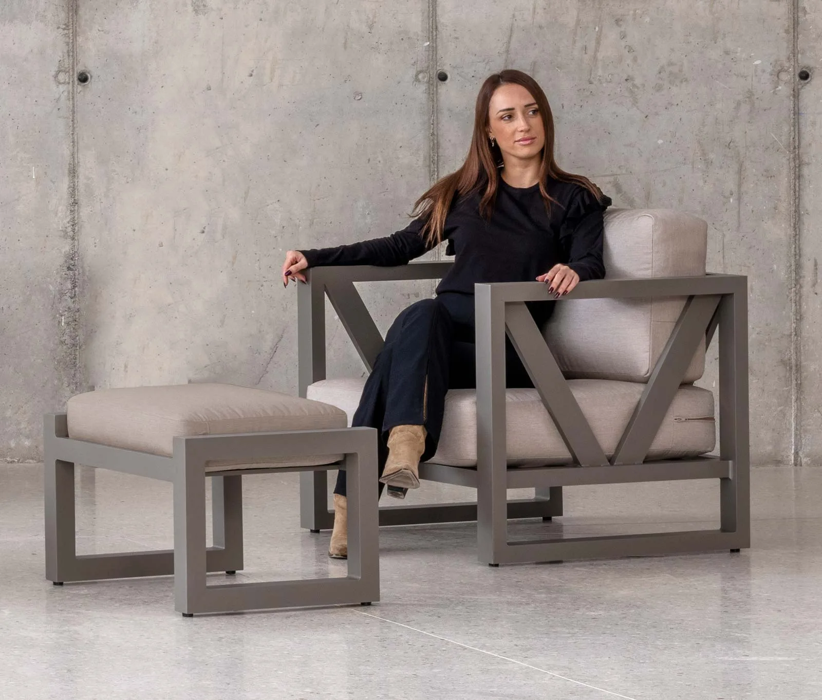 Sillón de lujo para exteriores Ventus