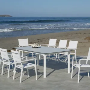 Mesa terraza Aluminio HPL Palma 200