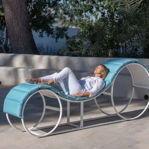 Tumbona de diseño para exterior Ópalo