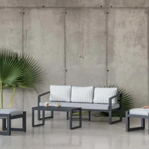 Set de muebles de terraza modernos para exteriores Kepler 8