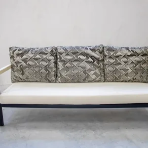 Sofá cuerda trenzada personalizable Damasco