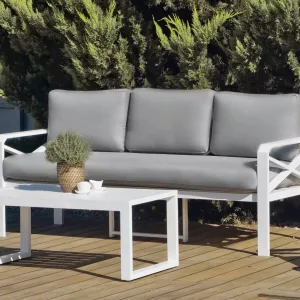 Sofá para Jardín de 3 Plazas