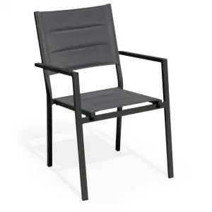 Silla textilene acolchado Milos 3