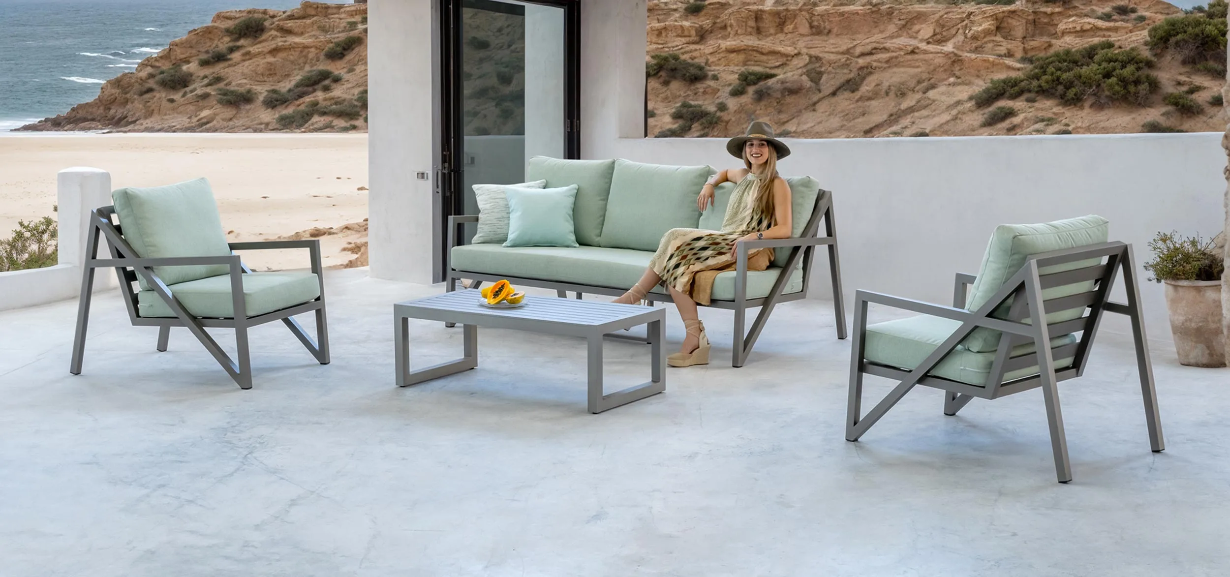 Conjunto de aluminio para proyectos de interiorismo de lujo Albania 8