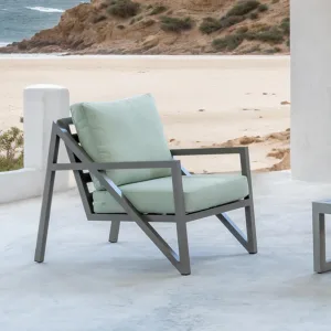 Sillón de aluminio de diseño premium para exteriores Albania