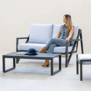 Sofá metálico premium para decoración estilo futurista Albania