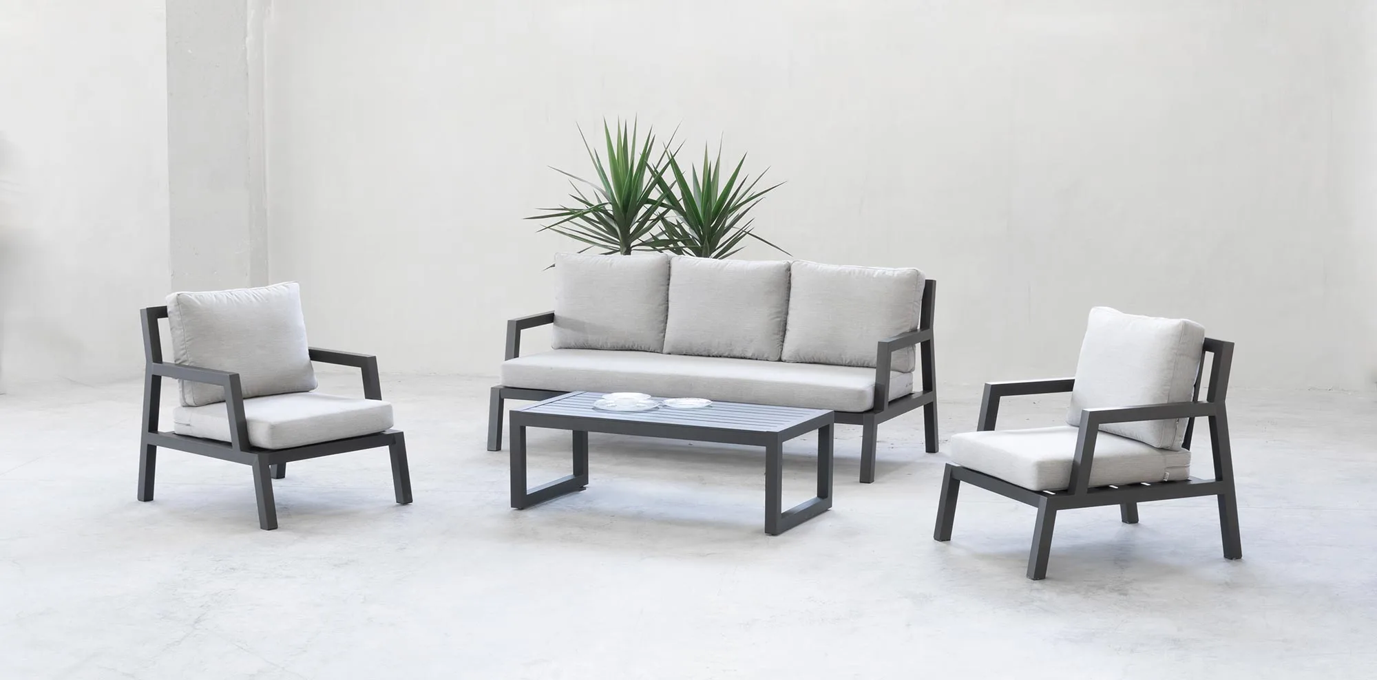 Muebles premium para terraza de diseño contemporáneo Leisa 8