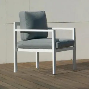Sillón minimalista terraza diseño nórdico Hondina