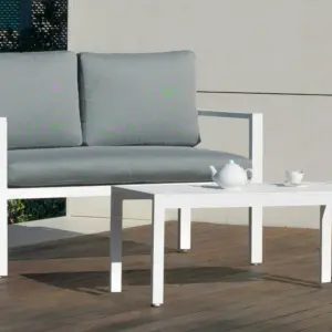 Sofá terraza lujo estilo nórdico 2 plazas Hondina
