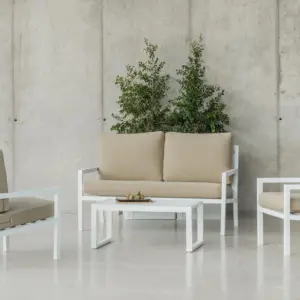 Conjunto elegante terraza nórdico Dounvil 7