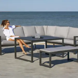 Conjunto rinconera jardín exclusiva materiales alta gama Hublot