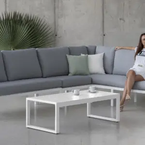 Sofá rinconera exterior premium Hublot